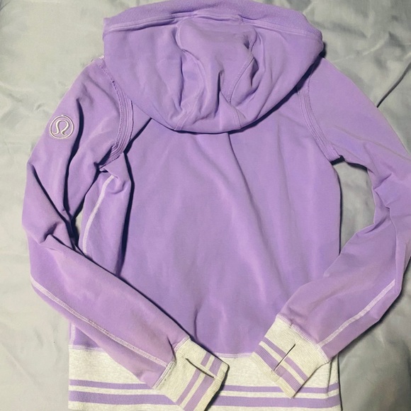 Lululemon purple sweatshirt Zip-up Hoodie - Picture 3 of 3